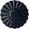 Ekena Millwork Shakuras Ceiling Medallion (Fits Canopies up to 1 3/8"), Hand-Painted Midnight Dream, 9"OD x 1 3/8"P CM09SHMDF - alternate 1
